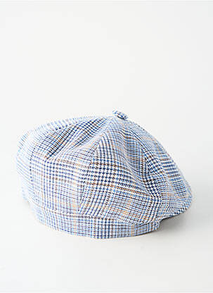 Casquette visière souple bleu M BY FLECHET homme