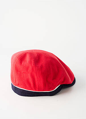 Chapeau forme béret rouge M BY FLECHET homme