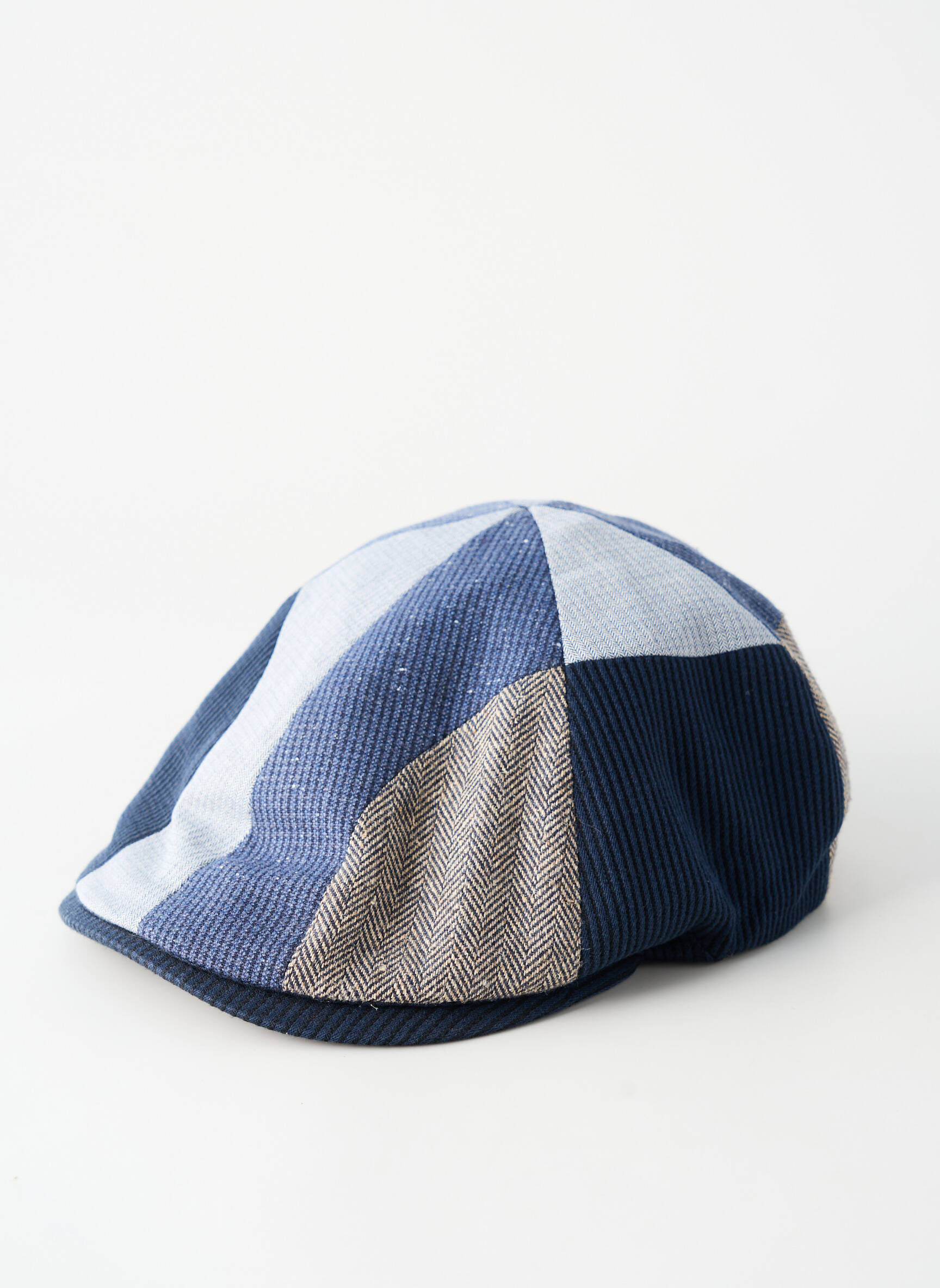 Chapeau imprimé rayures bleu DERBY SPORT homme