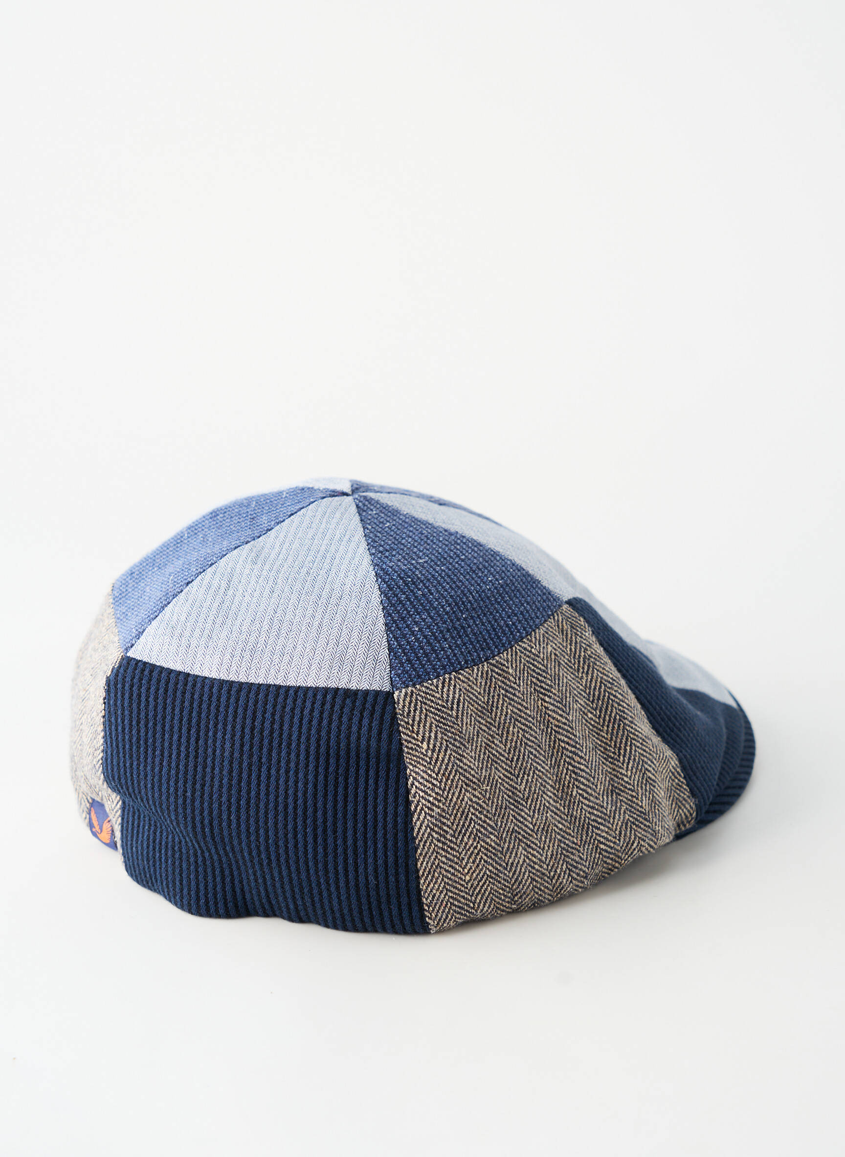 Chapeau imprimé rayures bleu DERBY SPORT homme