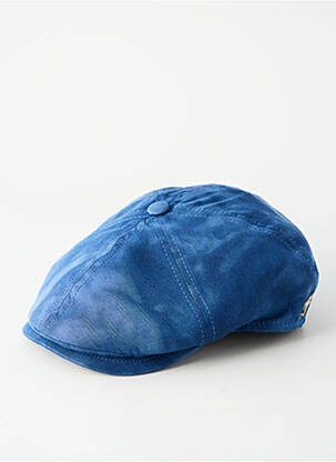 Casquette tissage popeline bleu FLECHET homme