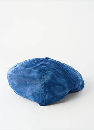 Casquette tissage popeline bleu FLECHET homme