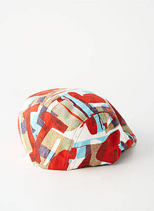 Chapeau forme béret rouge M BY FLECHET homme
