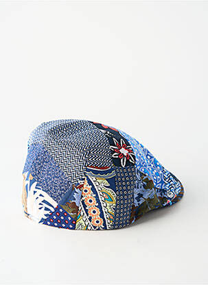 Chapeau forme béret bleu MTM homme