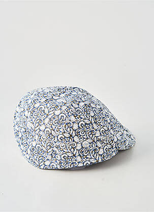 Chapeau forme béret bleu MTM homme