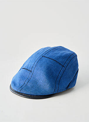 Chapeau forme béret bleu MODISSIMA homme
