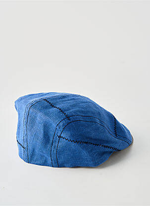 Chapeau forme béret bleu MODISSIMA homme