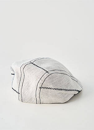Chapeau forme béret gris MODISSIMA homme