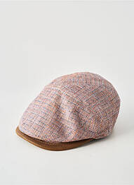 Casquette visière souple marron FLECHET homme