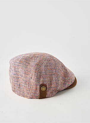Casquette visière souple marron FLECHET homme