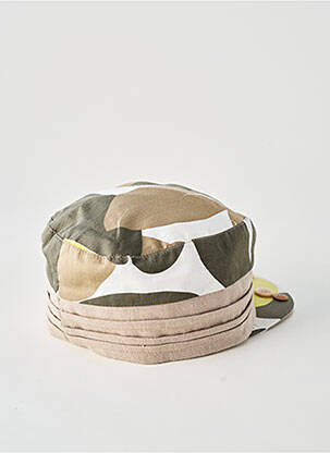 Casquette doublure textile vert MTM femme