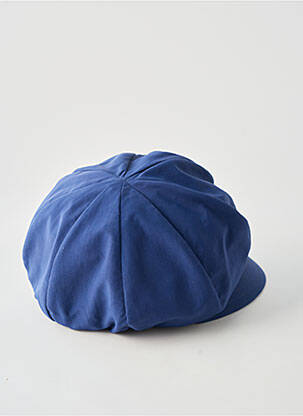 Casquette doublure textile bleu TAFFTA femme