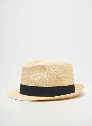 Chapeau bande anti-transpiration noir PANAMA HAT homme