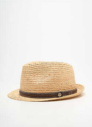 Chapeau bande anti-transpiration beige M BY FLECHET homme