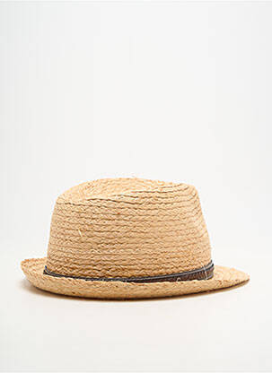 Chapeau bande anti-transpiration beige M BY FLECHET homme