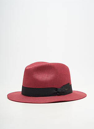 Chapeau bande anti-transpiration rouge FLECHET homme