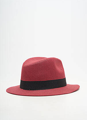 Chapeau bande anti-transpiration rouge FLECHET homme