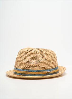 Chapeau bande anti-transpiration beige STETSON homme
