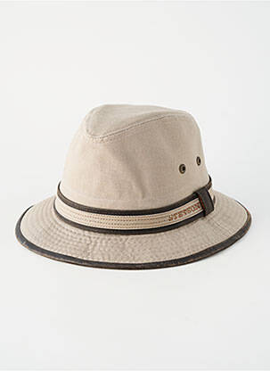 Chapeau bande anti-transpiration gris STETSON homme