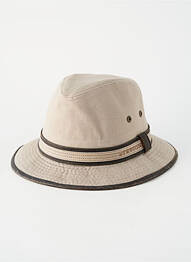 Chapeau bande anti-transpiration gris STETSON homme