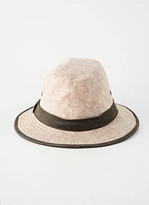 Chapeau bande anti-transpiration beige STETSON homme