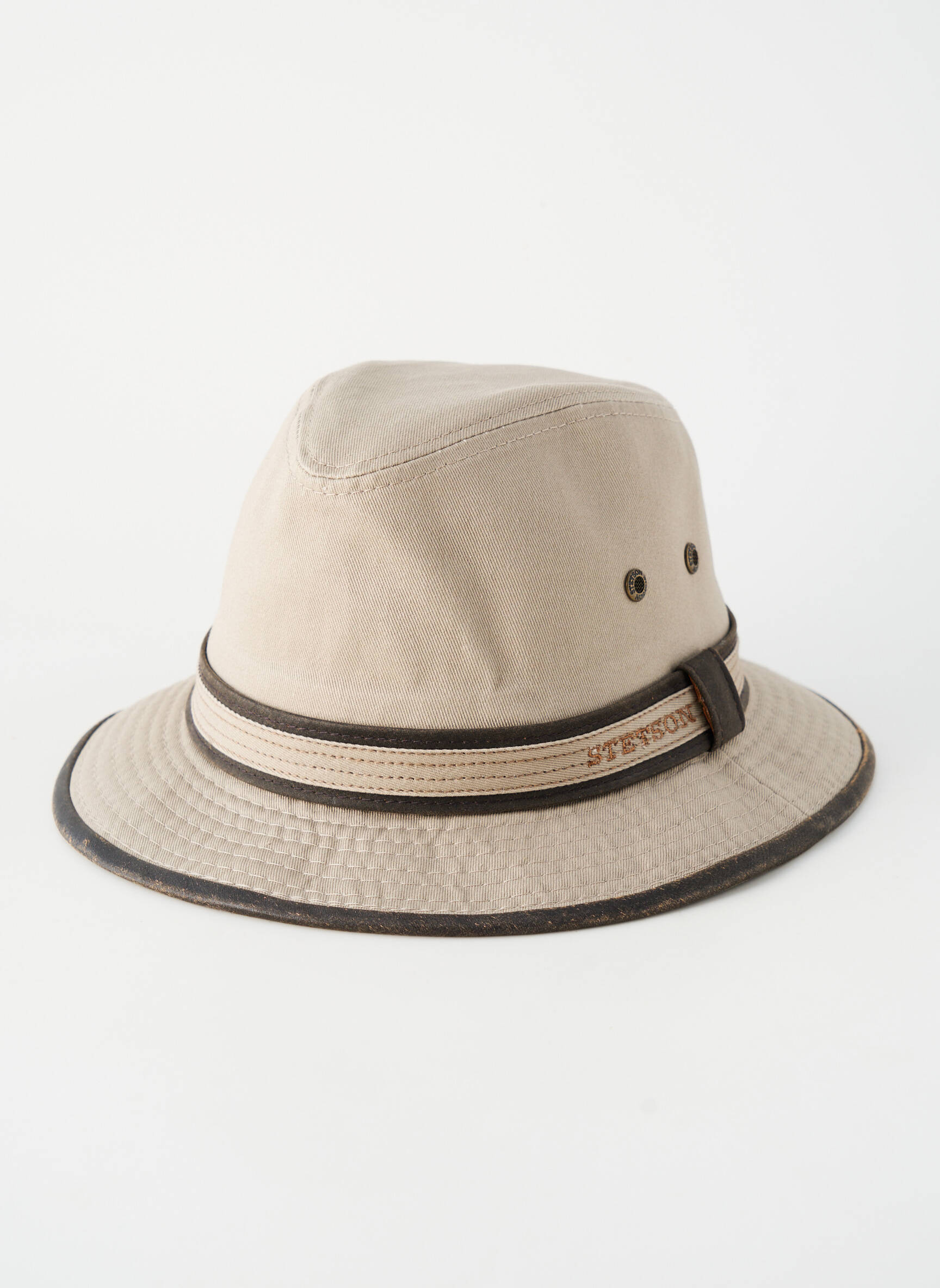Chapeau bande anti-transpiration gris STETSON homme
