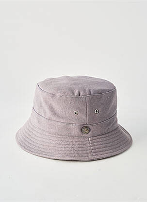 Chapeau forme bob gris MTM homme