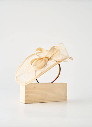 Accessoire pour cheveux serre-tête beige TOUT EN TETE femme