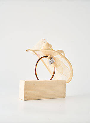 Accessoire pour cheveux serre-tête beige TOUT EN TETE femme