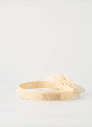 Accessoire pour cheveux bandeau beige TOUT EN TETE femme