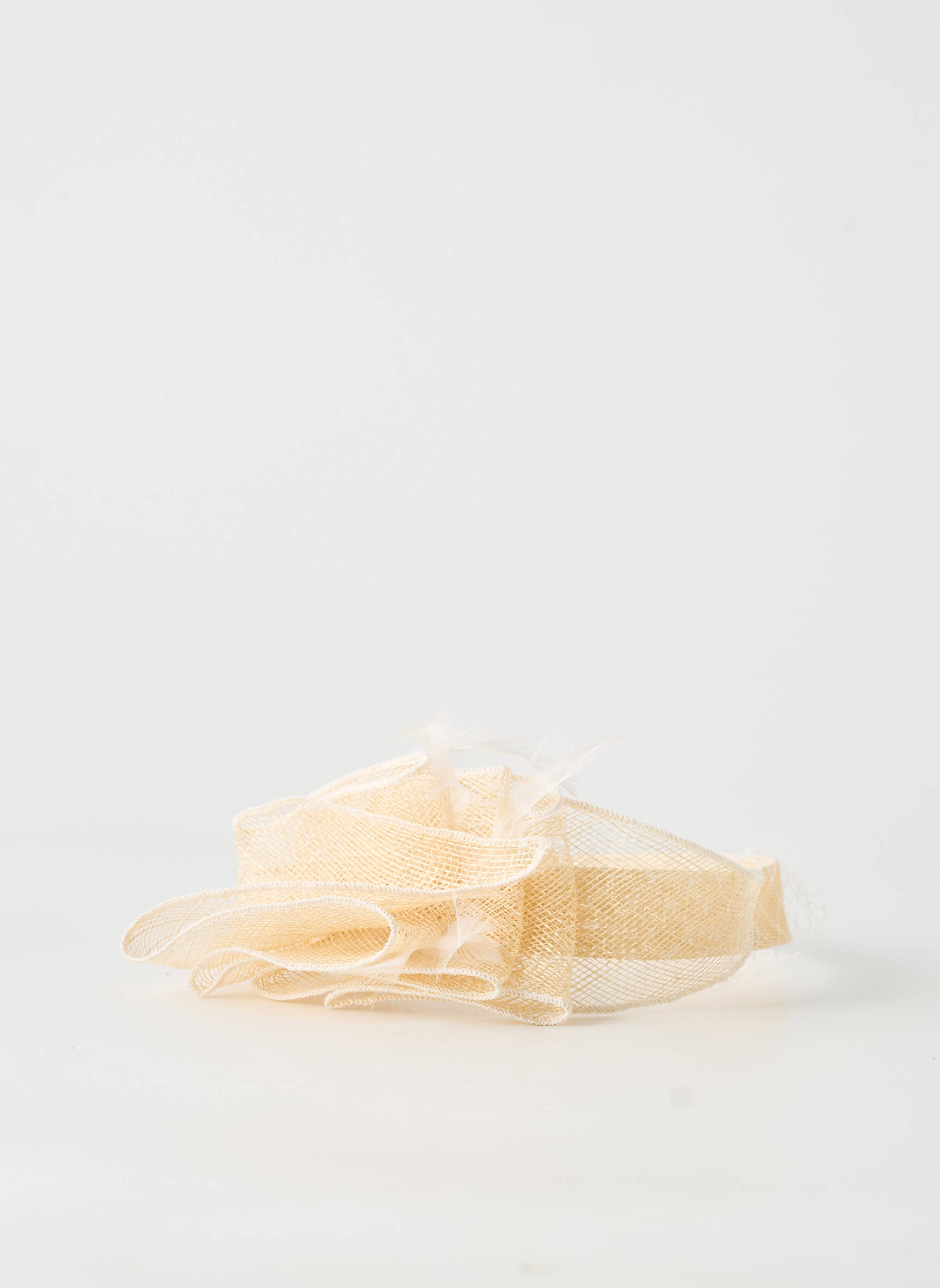 Accessoire pour cheveux bandeau beige TOUT EN TETE femme