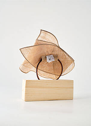 Accessoire pour cheveux serre-tête beige TOUT EN TETE femme
