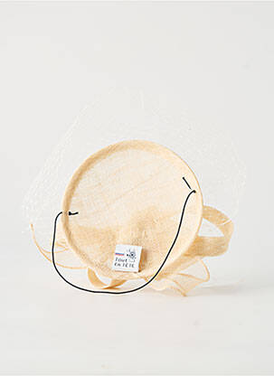 Accessoire pour cheveux fermeture elastique beige TOUT EN TETE femme