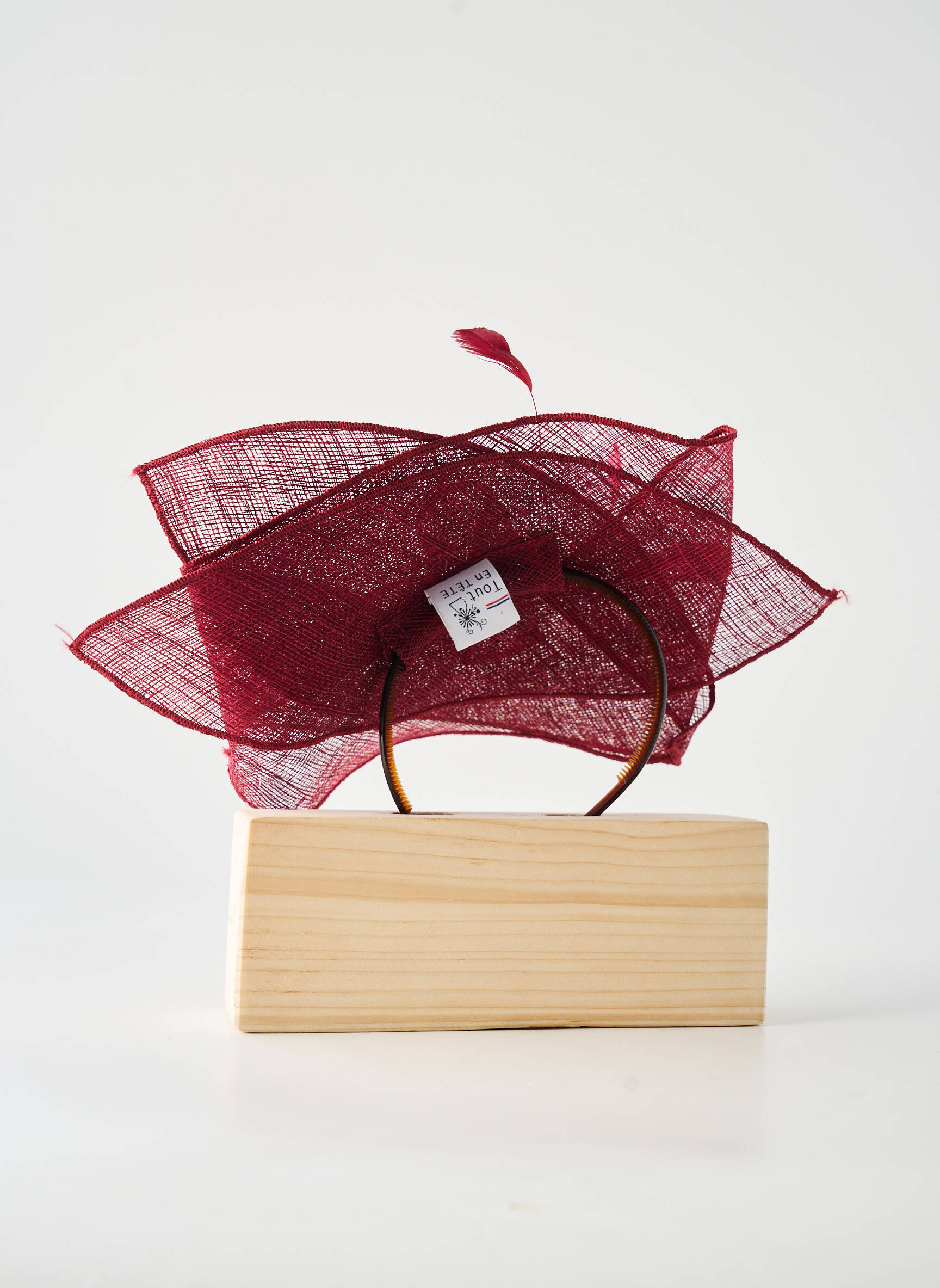 Accessoire pour cheveux serre-tête rouge TOUT EN TETE femme