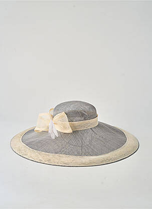 Chapeau sélection tenue de soirée beige TOUT EN TETE femme