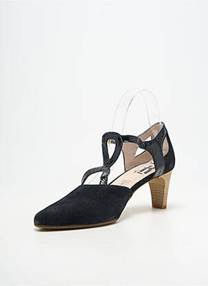 Escarpins fermeture boucle(s) talon de 4 à 6cm noir GEO-REINO femme