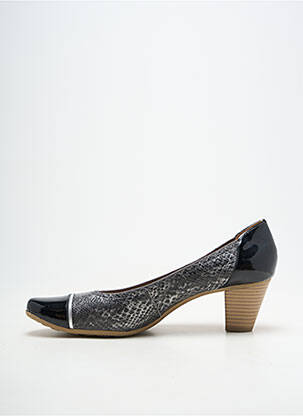 Escarpins cubain talon de 4 à 6cm noir SWEET femme