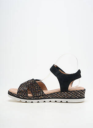 Sandales/nu pieds bout ouvert talon plat jusqu'à 3cm noir GEO-REINO femme