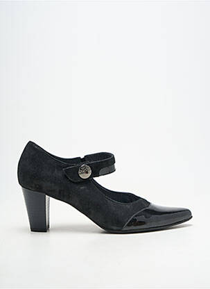 Escarpins cubain talon de 7 à 9cm noir GEO-REINO femme
