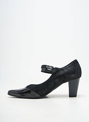 Escarpins cubain talon de 7 à 9cm noir GEO-REINO femme