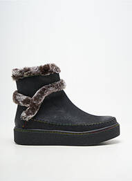Bottines/boots bout rond talon plat jusqu'à 3cm noir LAURA VITA femme