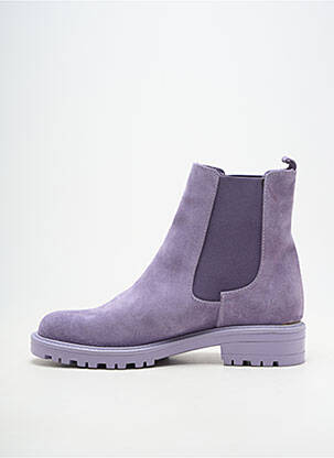 Bottines/boots talon bas talon de 4 à 6cm violet COCO ET ABRICOT femme