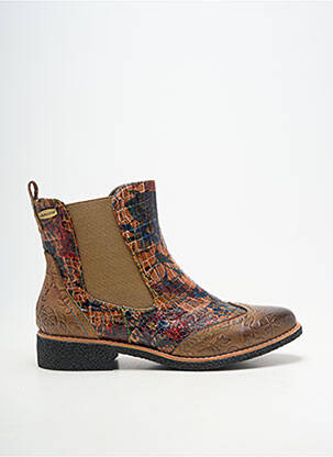 Bottines/boots talon bas talon plat jusqu'à 3cm marron LAURA VITA femme