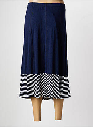 Jupe mi-longue stretch bleu PAUPORTÉ femme
