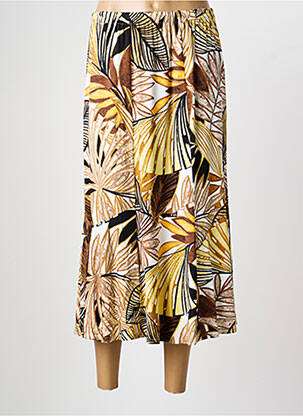 Jupe longue coupe fluide beige PAUPORTÉ femme