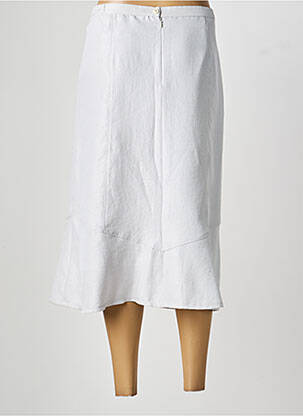 Jupe mi-longue taille normale gris PAUPORTÉ femme