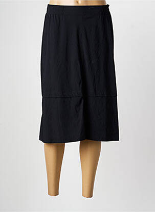 Jupe mi-longue coupe droite noir PAUPORTÉ femme
