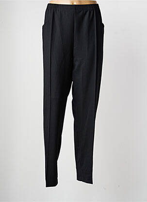 Pantalon slim taille élastique taille normale noir GRIFFON femme