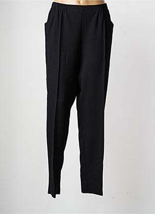 Pantalon slim taille élastique taille normale noir GRIFFON femme