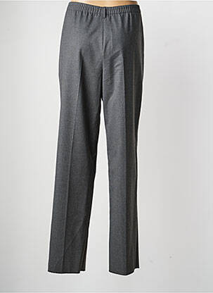 Pantalon droit taille élastique taille normale gris KARTING femme